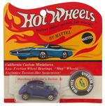 "HOT WHEELS CUSTOM VOLKSWAGEN" ON CARD.