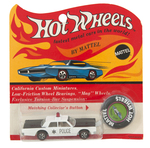 "HOT WHEELS POLICE CRUISER" ON CARD.