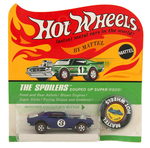 "HOT WHEELS HEAVY CHEVY" ON CARD - PURPLE.