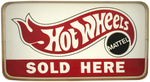 "HOT WHEELS" LIGHT UP RETAILER'S SIGN"