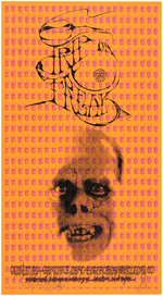 "TRIP OR FREAK" ARTIST SIGNED HALLOWEEN CONCERT POSTER FEATURING THE GRATEFUL DEAD.