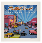 "GRATEFUL DEAD - SHAKEDOWN STREET" LIMITED EDITION ARTIST-SIGNED PRINT.