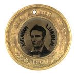 LINCOLN 1860 RARE FERROTYPE VARIETY DeWITT AL-1860-105.