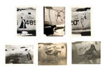 WORLD WAR II PIN-UP NOSE ART PHOTOS W/BOCK'S CAR.