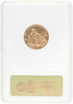 $2 1/2 INDIAN HEAD GOLD 1928 ANA MS61.