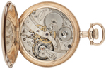 E. HOWARD & CO. YELLOW GOLD-FILLED 17 JEWELS OPEN FACE POCKET WATCH.