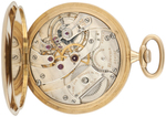 AGASSIZ 18K GOLD 21 JEWELS OPEN FACE POCKET WATCH PRODUCED FOR TIFFANY & CO.