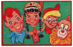 "HOWDY DOODY PUZZLES" BOXED SET.