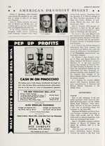 "AMERICAN DRUGGIST" TRADE MAGAZINE WITH PINOCCHIO CONTENT.