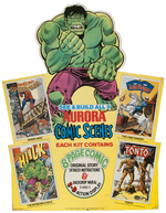 "AURORA COMIC SCENES" ADVERTISING STANDEE.