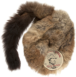 DISNEY DAVY CROCKETT OFFICIAL COONSKIN CAP & SALESMAN'S SAMPLE JEANS.