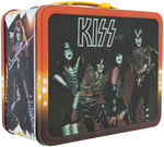 "KISS" UNUSED METAL LUNCHBOX WITH THERMOS.