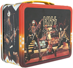 "KISS" UNUSED METAL LUNCHBOX WITH THERMOS.