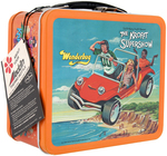 "THE KROFFT SUPER SHOW" UNUSED METAL LUNCH BOX WITH THERMOS.