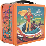 "THE KROFFT SUPER SHOW" UNUSED METAL LUNCH BOX WITH THERMOS.