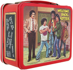 "WELCOME BACK, KOTTER" UNUSED METAL LUNCHBOX WITH THERMOS.