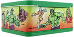 "THE INCREDIBLE HULK" UNUSED METAL LUNCHBOX WITH THERMOS.