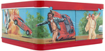 "THE DUKES OF HAZZARD" UNUSED METAL LUNCHBOX WITH THERMOS.