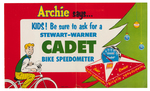 ARCHIE "CADET" SPEEDOMETER PROMOTIONAL MATERIAL.