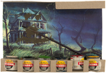 AURORA "MONSTER COLORS" BOXED PAINT SET.