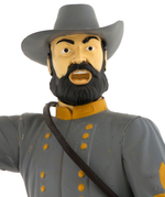 US CIVIL WAR CONFEDERATE RAIDER BUILT-UP STORE DISPLAY MODEL ISSUED BY AURORA.