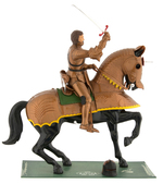 GOLD KNIGHT OF NICE BUILT-UP STORE DISPLAY MODEL ISSUED BY AURORA.