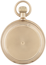 E. HOWARD & CO. 14K GOLD 17 JEWELS HUNTING CASE POCKET WATCH.