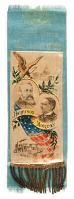 "HARRISON MORTON" UNUSUAL JUGATE DOUBLE RIBBON LISTED AS SULLIVAN/FISCHER BH-10.