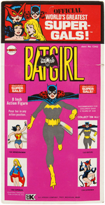 KRESGE CARDED MEGO BATGIRL FIGURE.