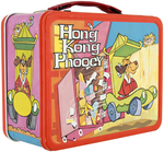 "HONG KONG PHOOEY" METAL LUNCHBOX WITH THERMOS.