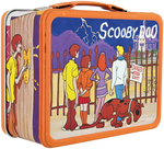 "SCOOBY DOO" UNUSED METAL LUNCHBOX (COLOR VARIETY) WITH THERMOS.