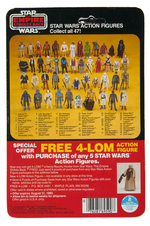 "STAR WARS - THE EMPIRE STRIKES BACK" LUKE SKYWALKER - BESPIN FATIGUES CARDED ACTION FIGURE.