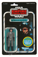 "STAR WARS - THE EMPIRE STRIKES BACK" STAR DESTROYER COMMANDER CARDED ACTION FIGURE.