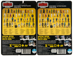 "STAR WARS - THE EMPIRE STRIKES BACK" BESPIN SECURITY GUARD CARDED ACTION FIGURE PAIR.