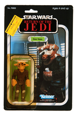 "STAR WARS - RETURN OF THE JEDI" REE-YEES/PRUNE FACE/SQUID HEAD FIGURE TRIO.