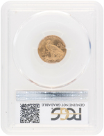 $2 1/2 INDIAN HEAD GOLD 1925-D PCGS GENUINE CLEANING AU DETAILS.