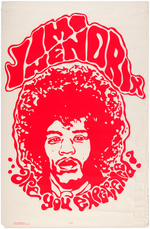 "JIMI HENDRIX - ARE YOU EXPERIENCED?" BLACK LIGHT POSTER.