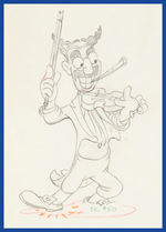 SILLY SYMPHONIES - MOTHER GOOSE GOES HOLLYWOOD PRODUCTION DRAWINGS - THE MARX BROS.