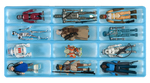 "STAR WARS" LOOSE FIGURE COLLECTION OF 25 W/SPACE CASE.