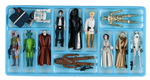 "STAR WARS" LOOSE FIGURE COLLECTION OF 25 W/SPACE CASE.