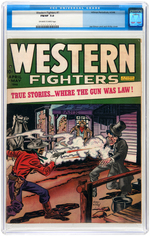 "WESTERN FIGHTERS" #1 APRIL-MAY 1948 CGC 7.0 FINE/VF.