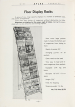 ATLAS WIRE PRODUCTS CO. 1939 CATALOG FEATURING COMIC BOOK RACKS.