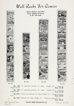 ATLAS WIRE PRODUCTS CO. 1941 CATALOG FEATURING COMIC BOOK RACKS.
