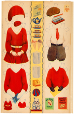 "LITTLE ORPHAN ANNIE & MICKEY CUT-OUT DOLL" BOOK.