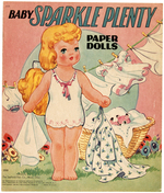 DICK TRACY'S BABY SPARKLE PLENTY & BONNY BRAIDS PAPER DOLL BOOK TRIO.