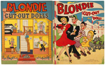 BLONDIE PAPER DOLL BOOK TRIO.