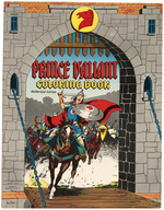 PRINCE VALIANT  PAPER DOLL & COLORING BOOK PAIR.