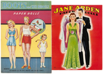 FRITZI RITZ/JANE ARDEN/BOOTS & HER BUDDIES/WINNIE WINKLE PAPER DOLL/COLORING BOOK LOT.