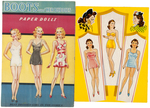 FRITZI RITZ/JANE ARDEN/BOOTS & HER BUDDIES/WINNIE WINKLE PAPER DOLL/COLORING BOOK LOT.