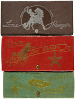 LONE RANGER PENCIL BOXES & PENS LOT.